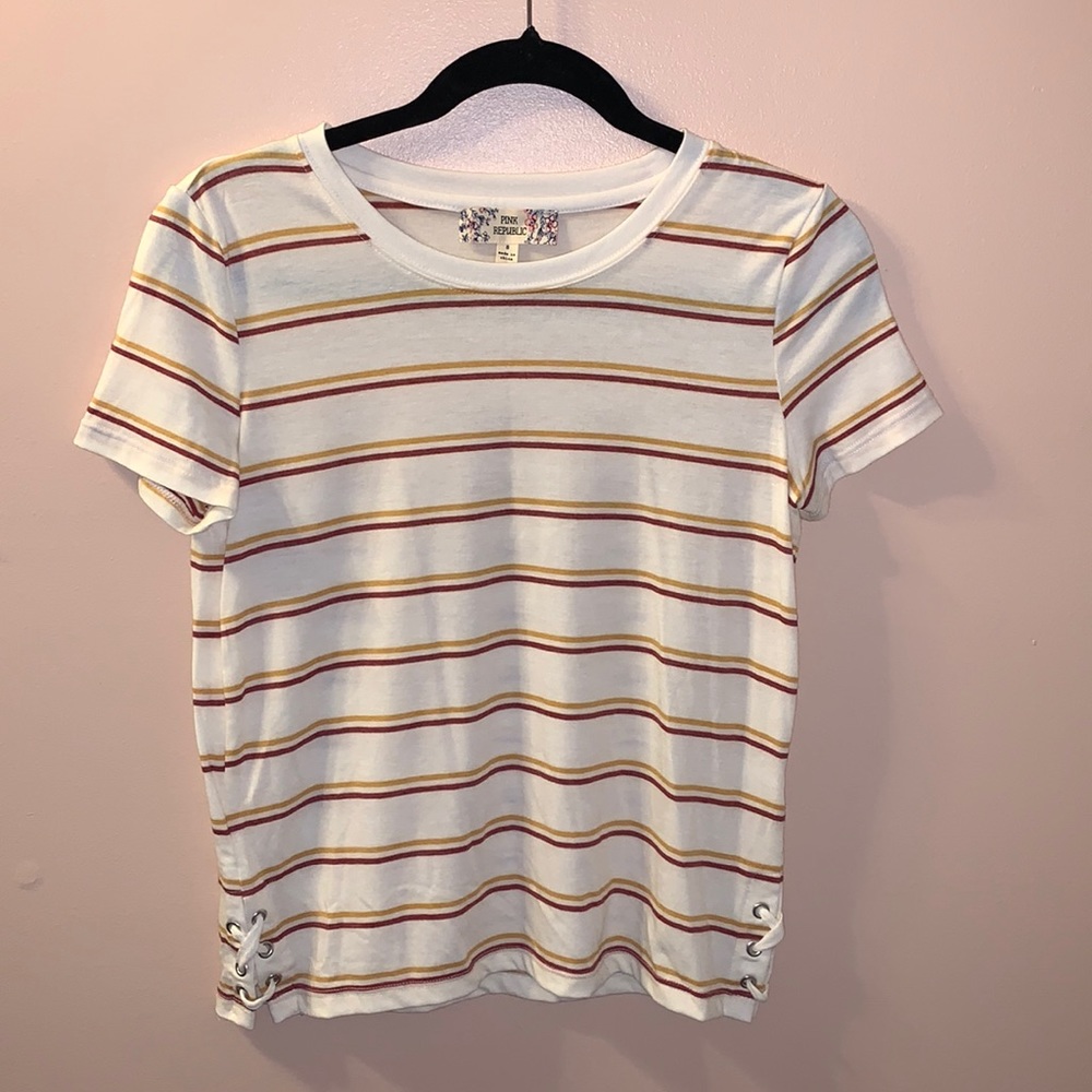 Pink Republic shirt; never worn, Size S